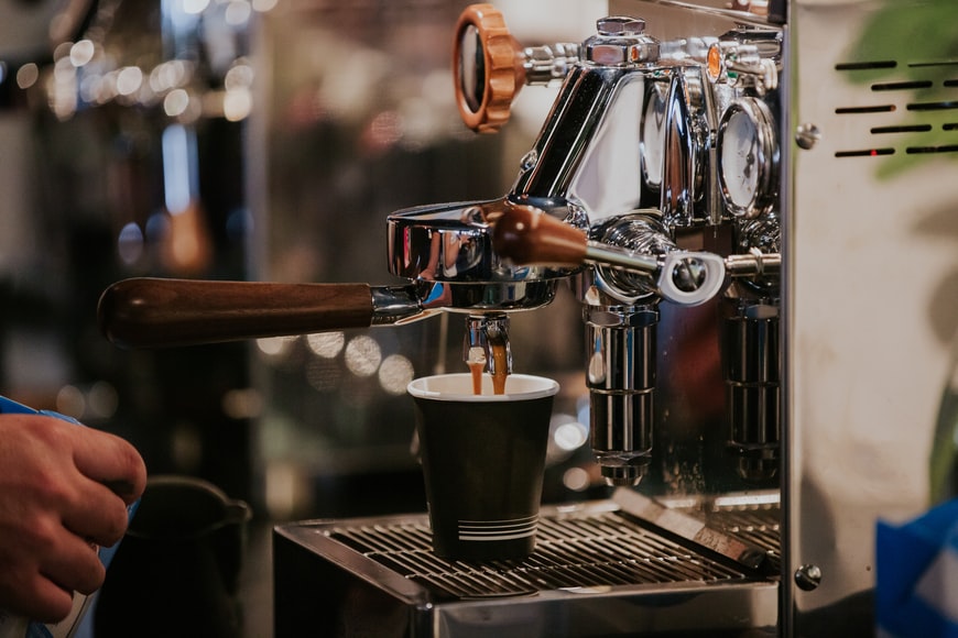 Illustrasi Astoria Espresso Machine